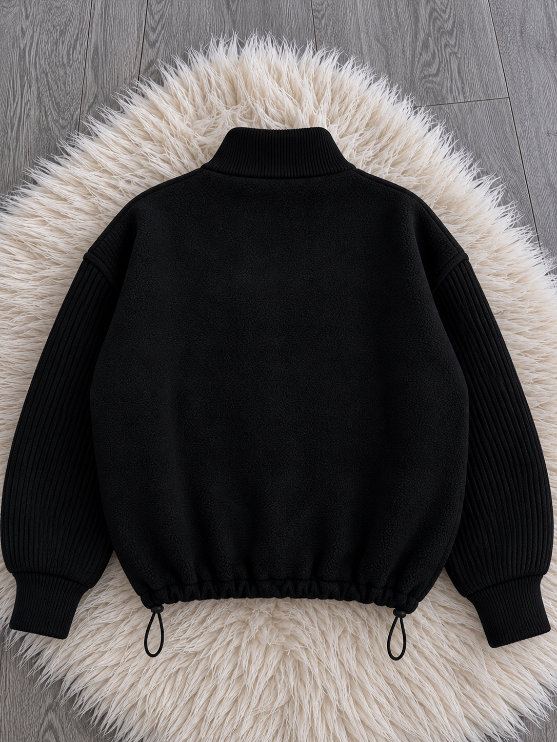 Veste zippée CHANEL Noir