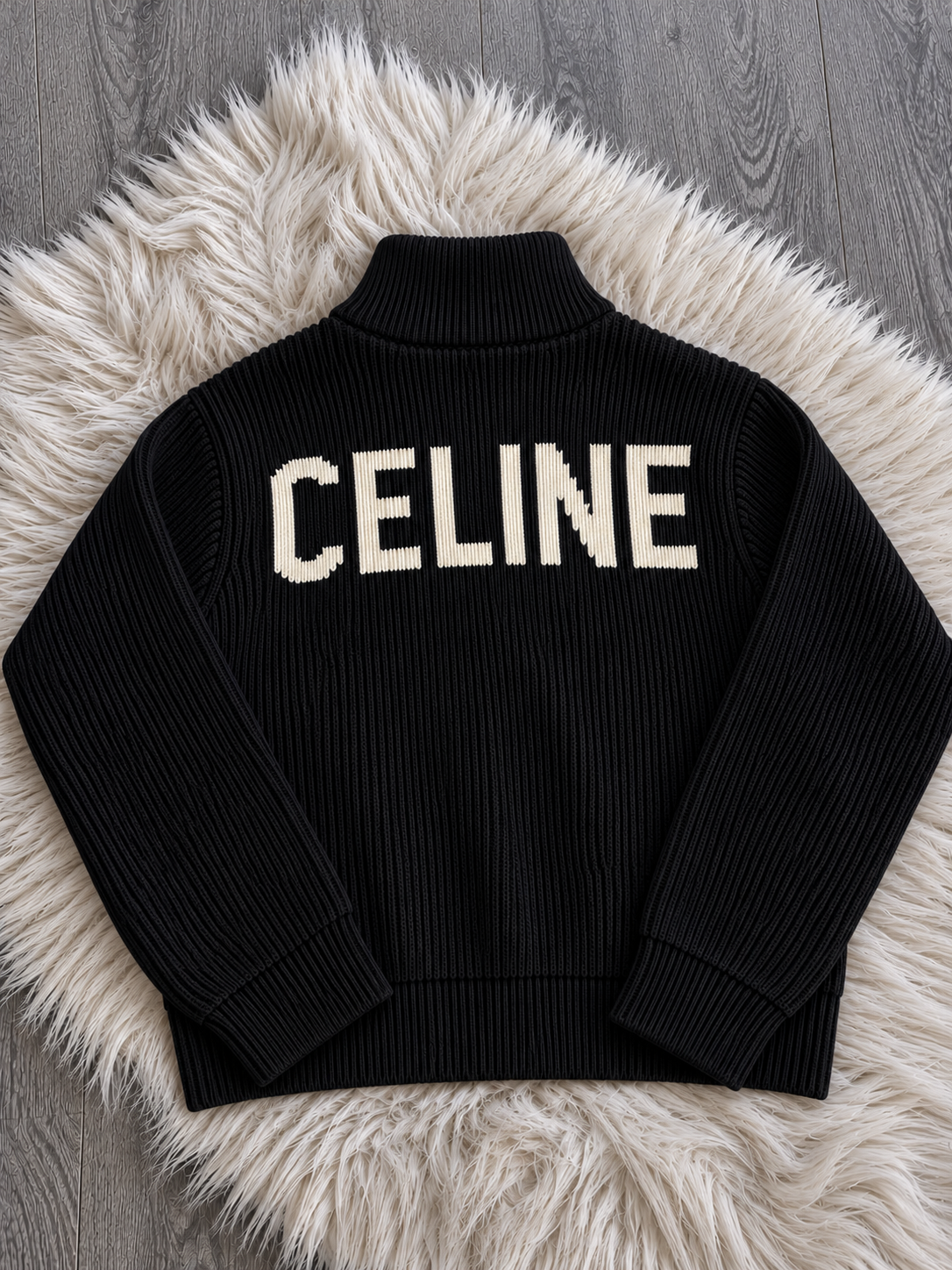 Veste zippée CELINE Noir
